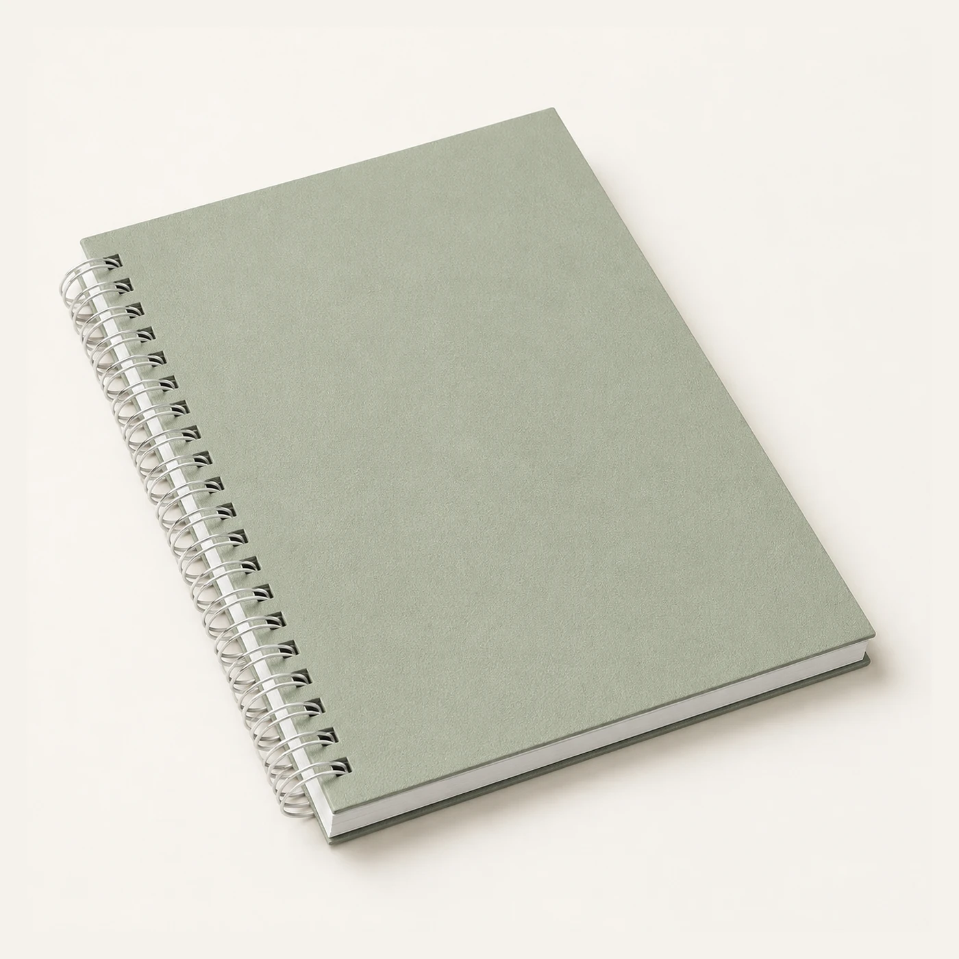 Sage Green Spiral Notebook